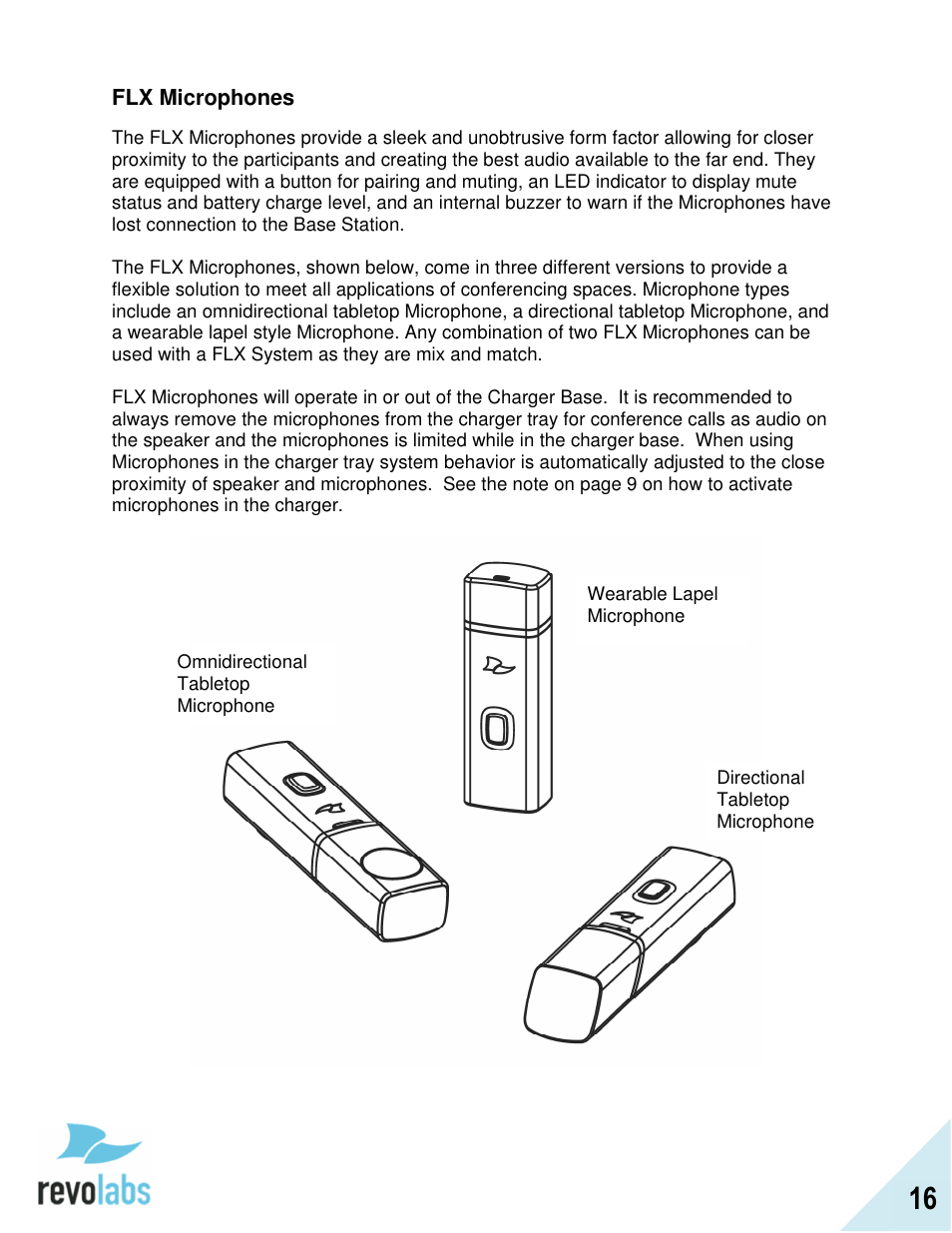 Revolabs FLX2 Advanced User Manual | Page 16 / 73