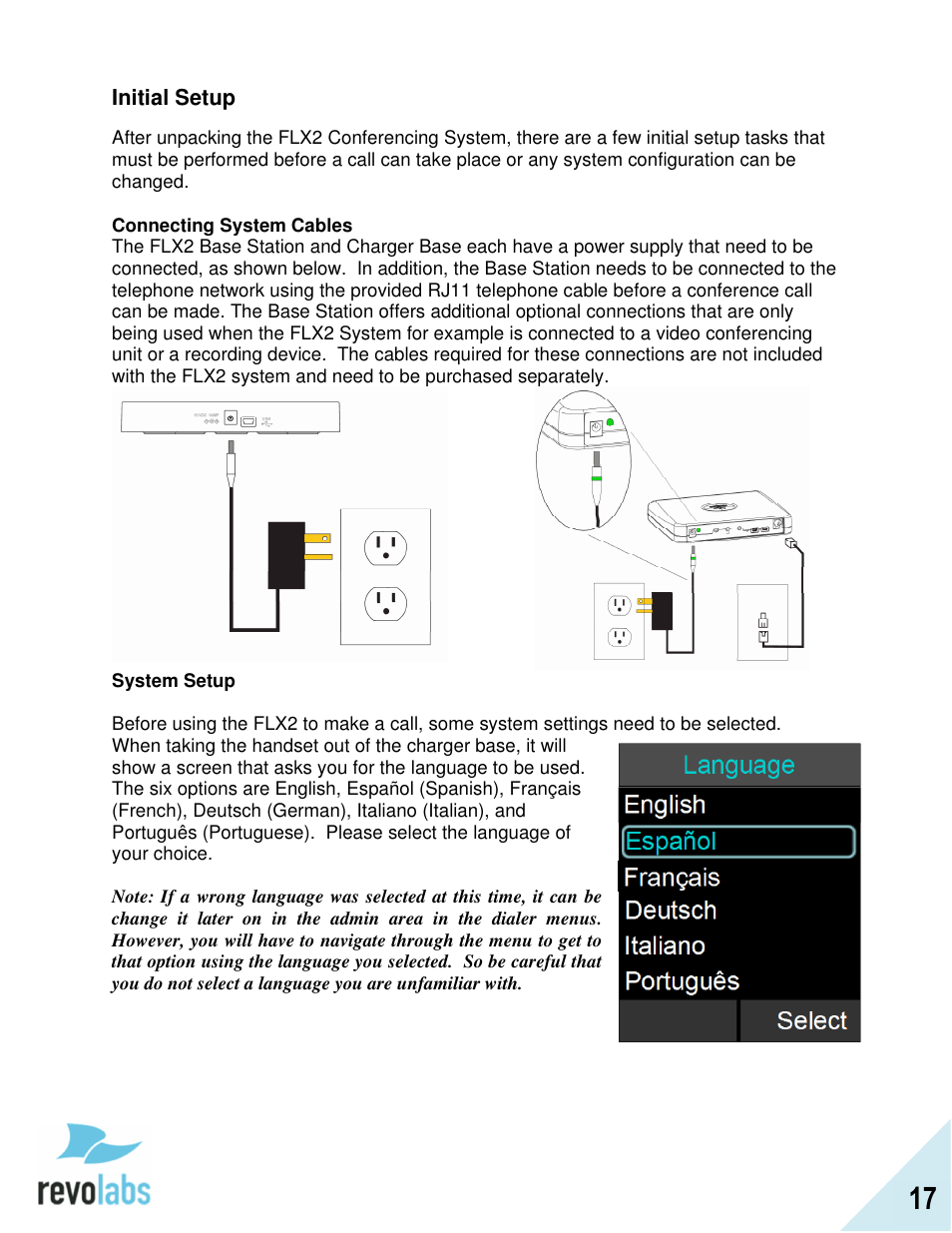 Revolabs FLX2 Advanced User Manual | Page 17 / 73