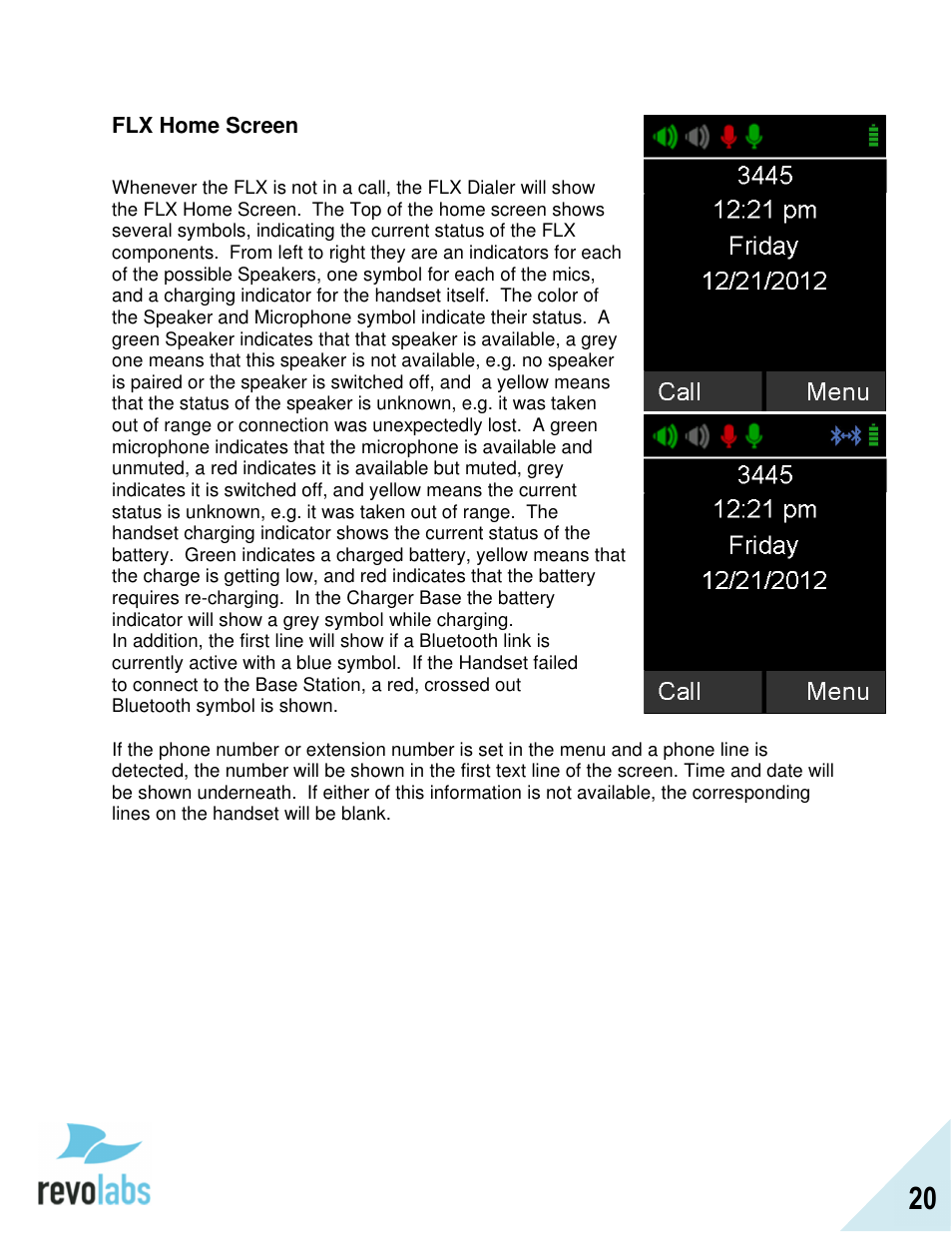 Revolabs FLX2 Advanced User Manual | Page 20 / 73