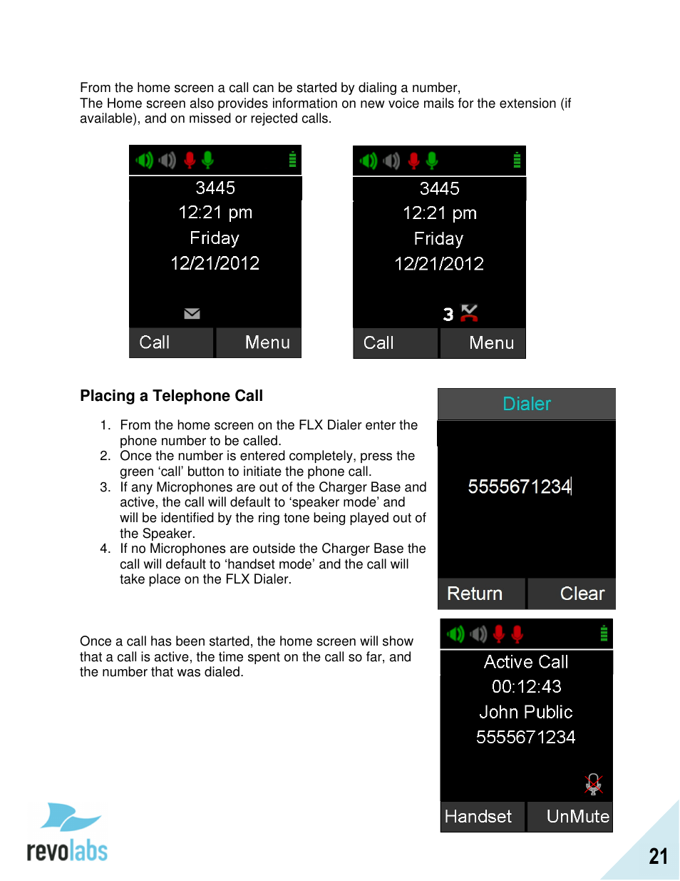 Revolabs FLX2 Advanced User Manual | Page 21 / 73