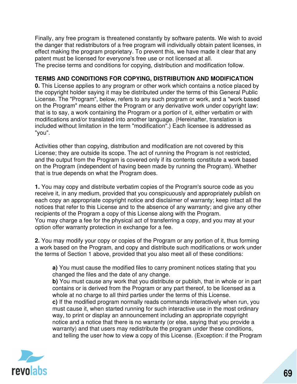 Revolabs FLX2 Advanced User Manual | Page 69 / 73