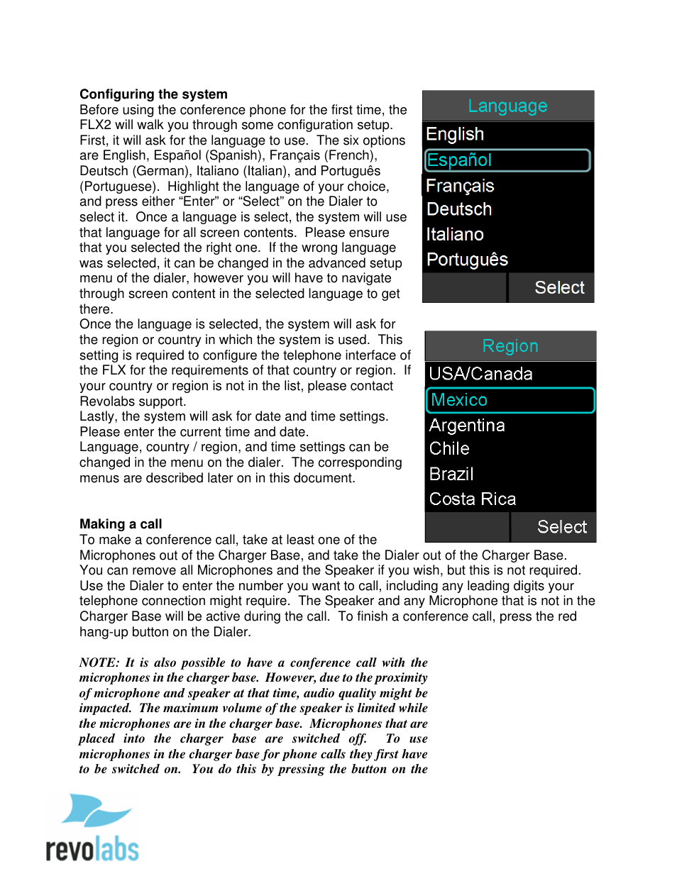 Revolabs FLX2 Advanced User Manual | Page 9 / 73