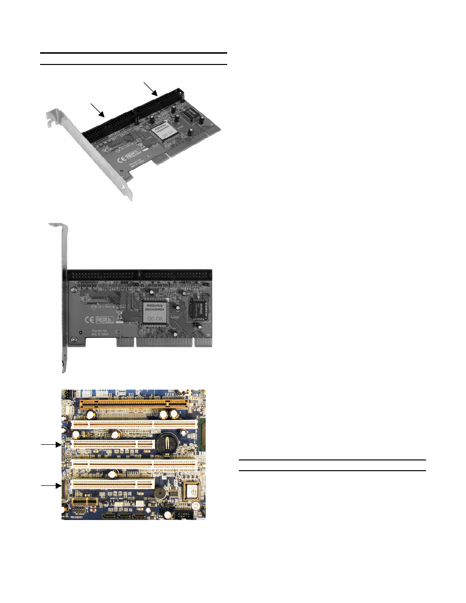 Addonics Technologies AD2IDEPRJ User Manual | 1 page