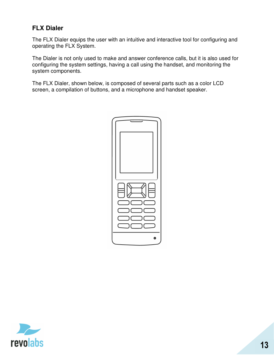 Revolabs FLX2 VoIP Advanced User Manual | Page 13 / 99