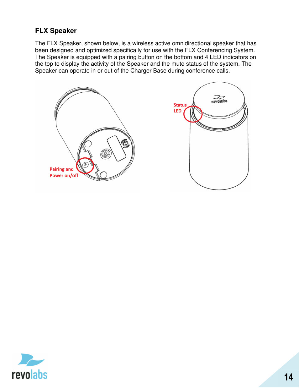 Revolabs FLX2 VoIP Advanced User Manual | Page 14 / 99