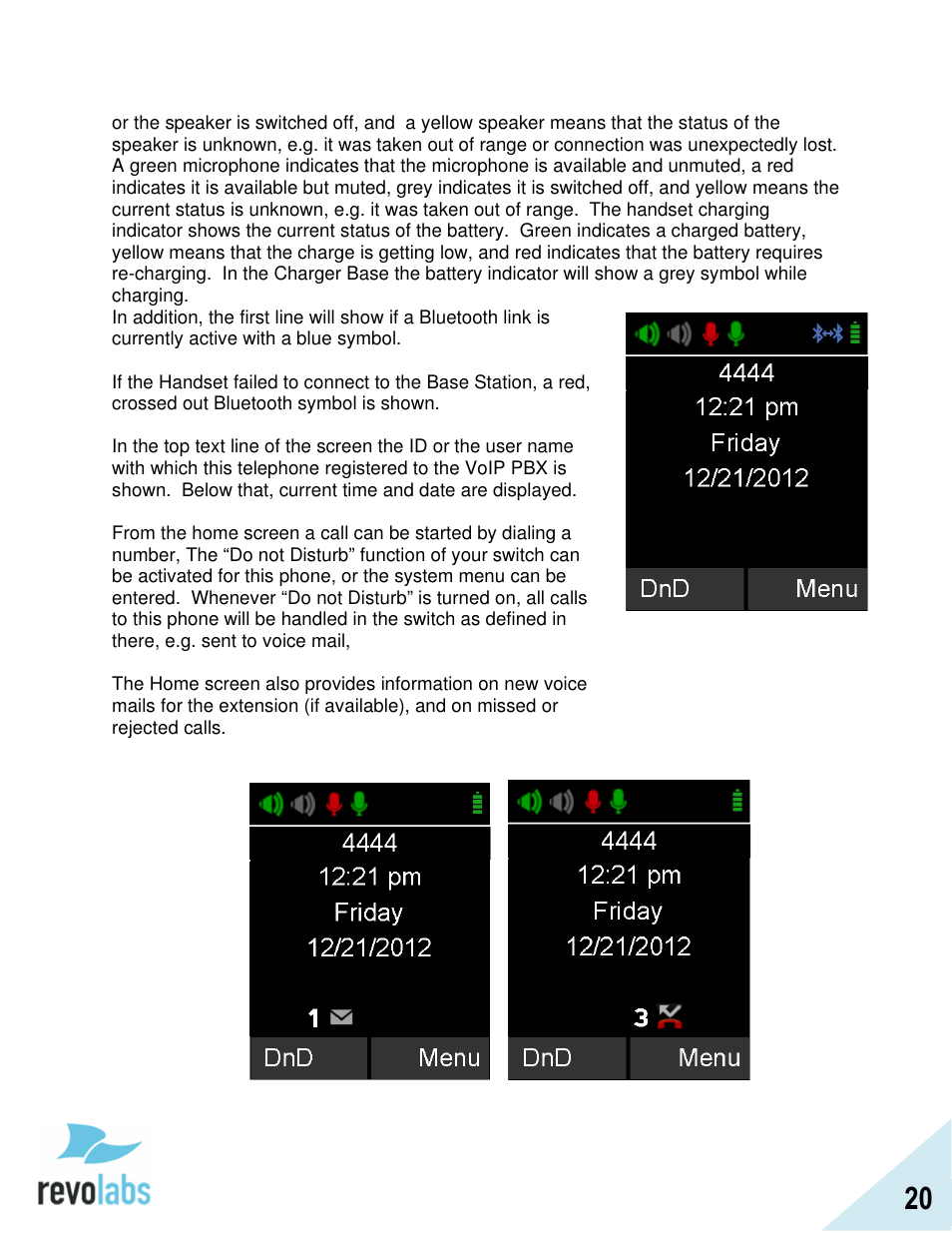 Revolabs FLX2 VoIP Advanced User Manual | Page 20 / 99
