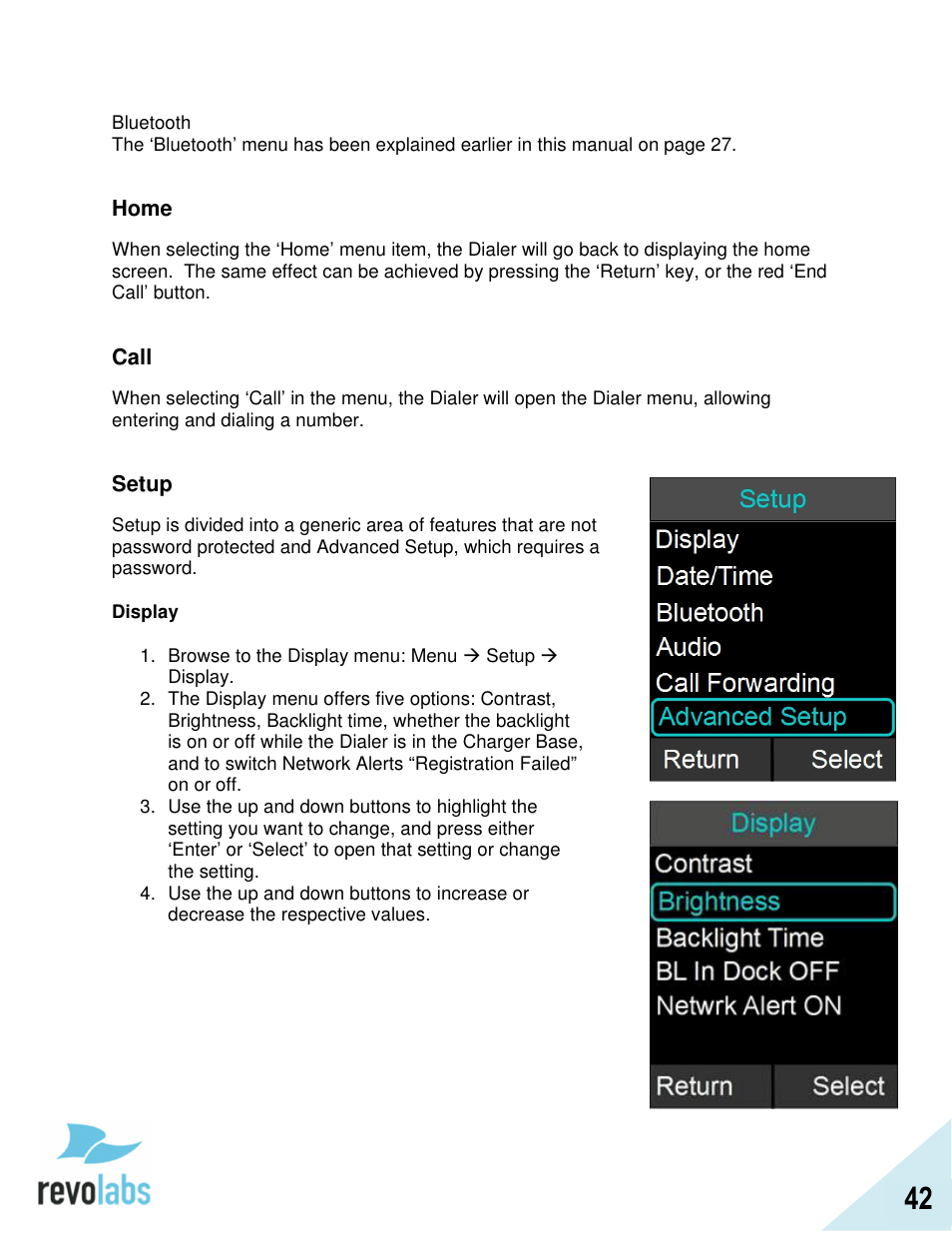 Revolabs FLX2 VoIP Advanced User Manual | Page 42 / 99