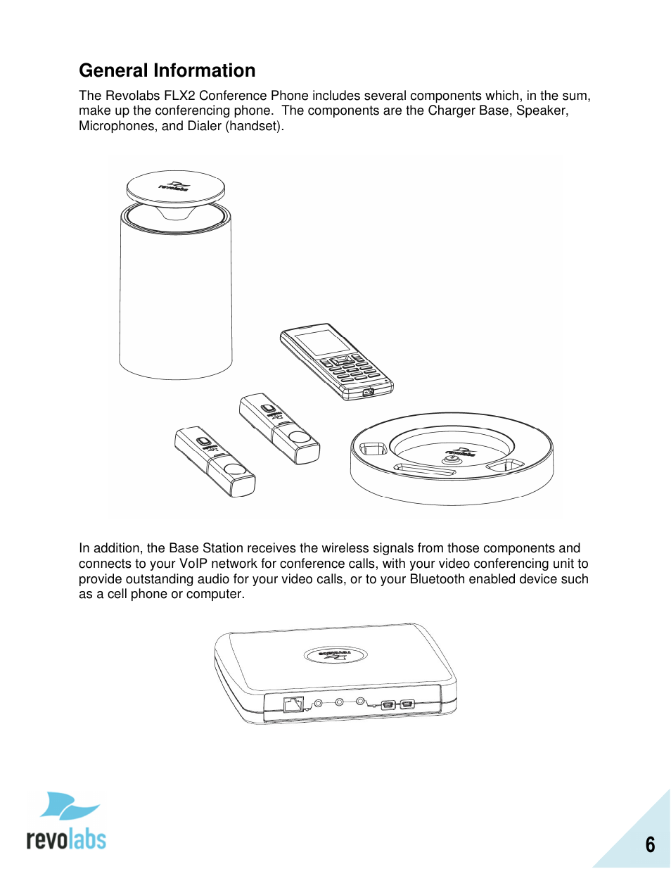 General information | Revolabs FLX2 VoIP Advanced User Manual | Page 6 / 99