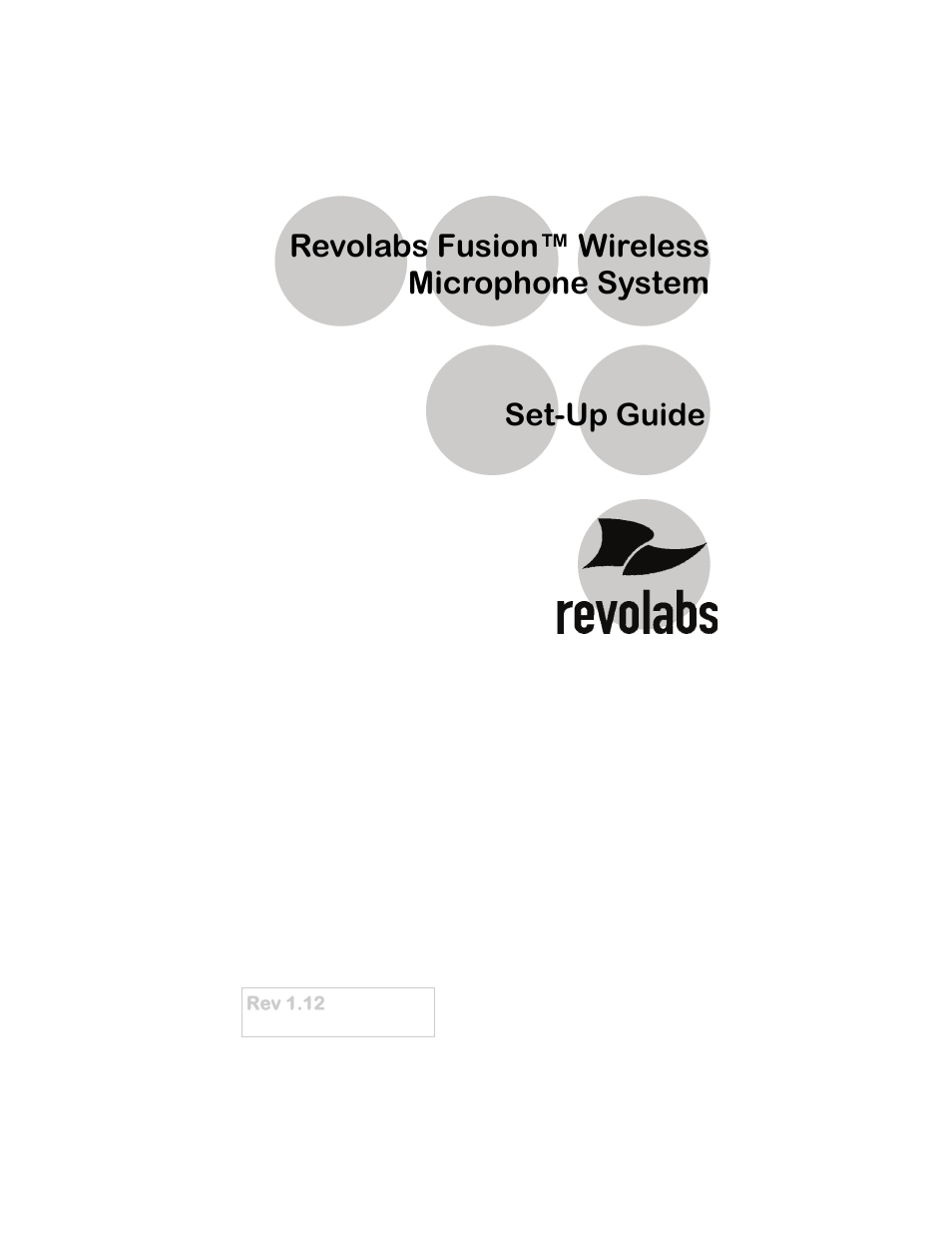 Revolabs Fusion Setup Guide User Manual | 32 pages