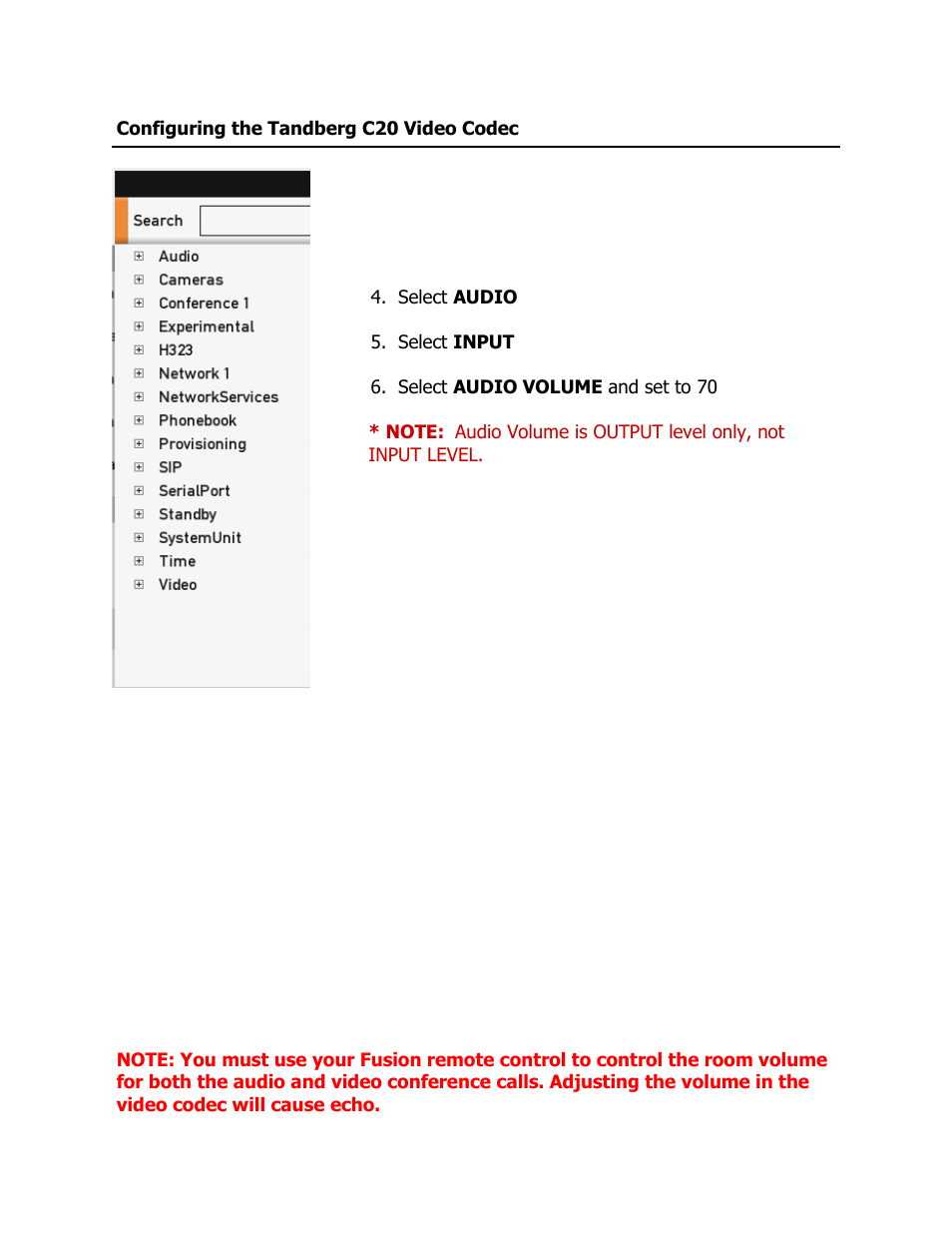 Revolabs Fusion Microphone System — Tandberg C20 User Manual | Page 4 / 4