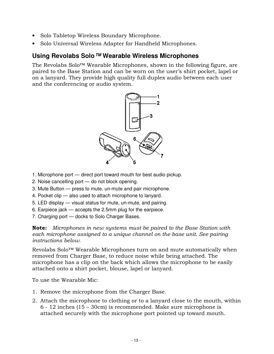 Revolabs Solo Executive Operation Manual User Manual | Page 16 / 32