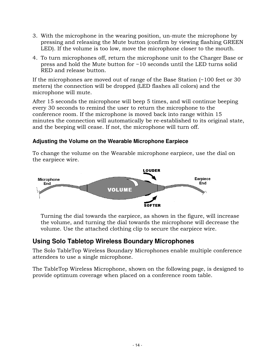 Revolabs Solo Executive Operation Manual User Manual | Page 17 / 32