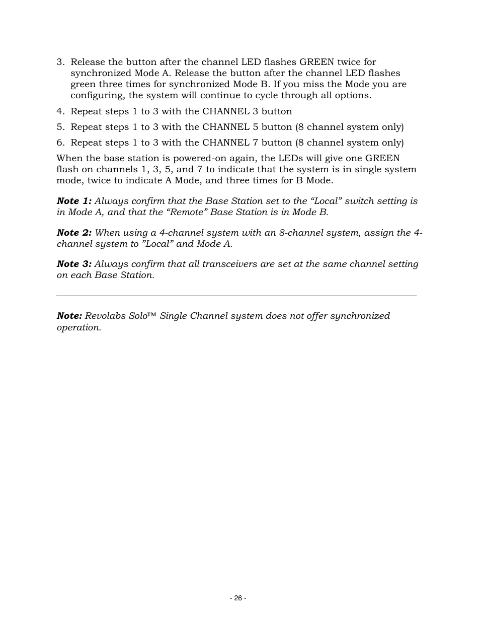 Revolabs Solo Executive Operation Manual User Manual | Page 29 / 32