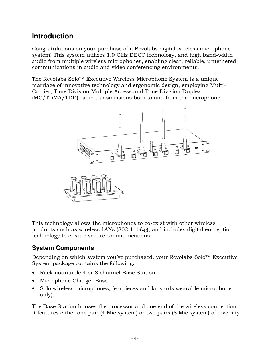 Introduction | Revolabs Solo Executive Operation Manual User Manual | Page 7 / 32