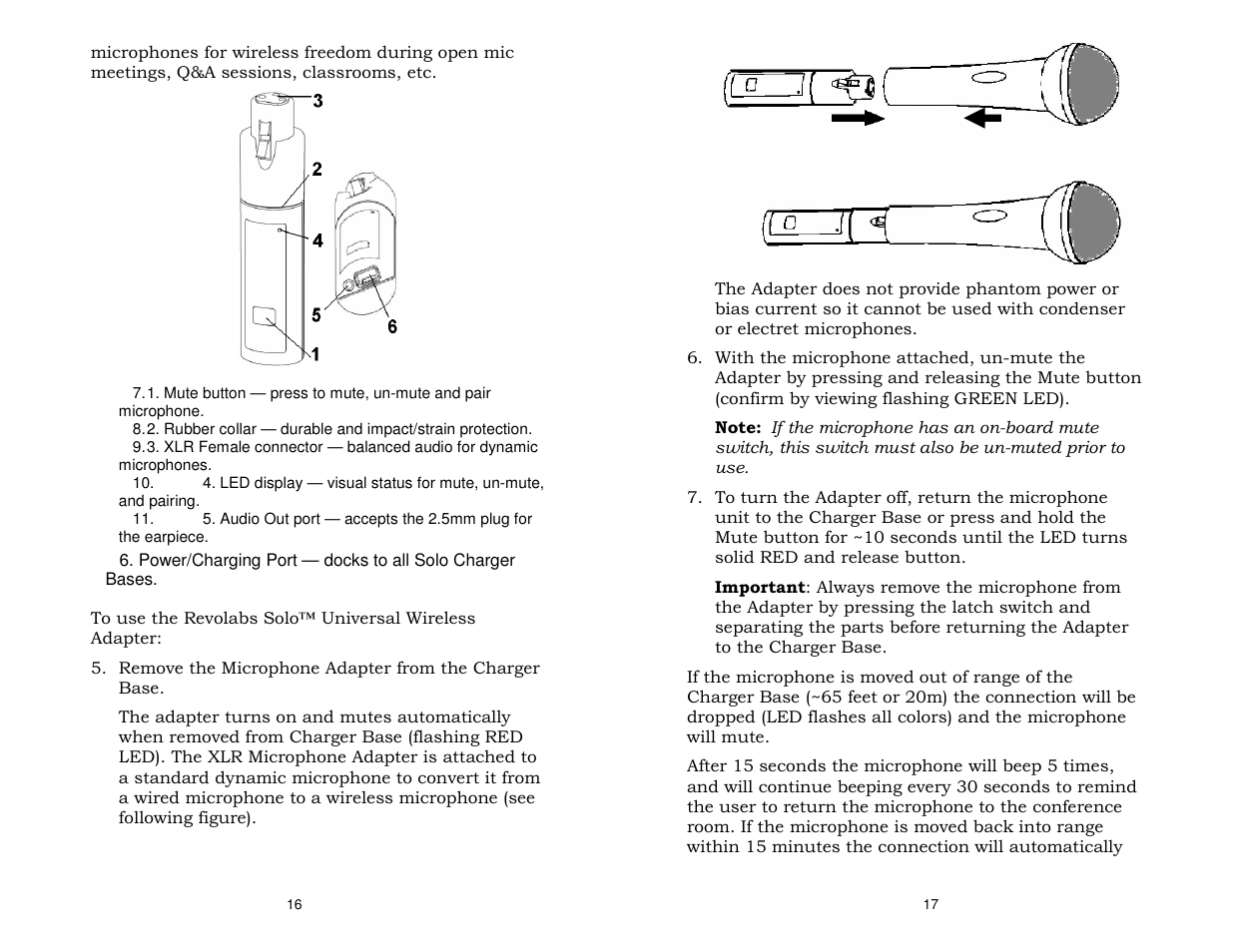 Revolabs Solo Single Channel User Manual | Page 10 / 14
