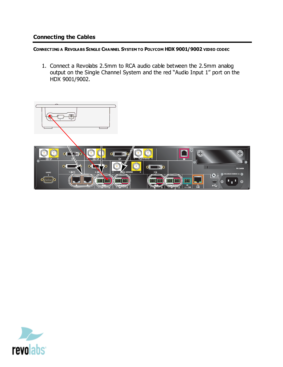 Revolabs Single Channel System - Polycom HDX 9001/9002 User Manual | Page 3 / 4