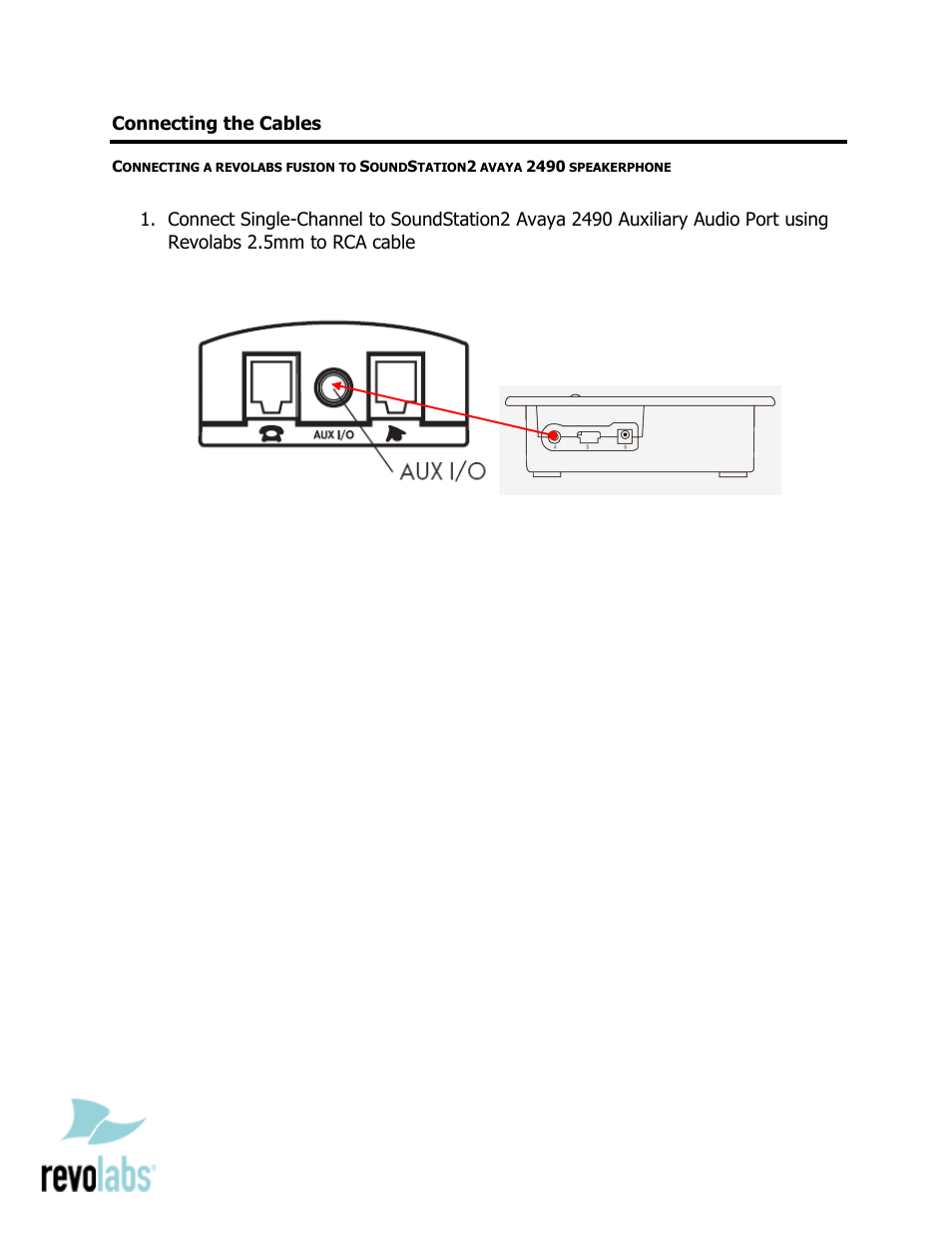 Revolabs Solo Single-Channel System – Polycom SoundStation2 Avaya 2490 User Manual | Page 2 / 3