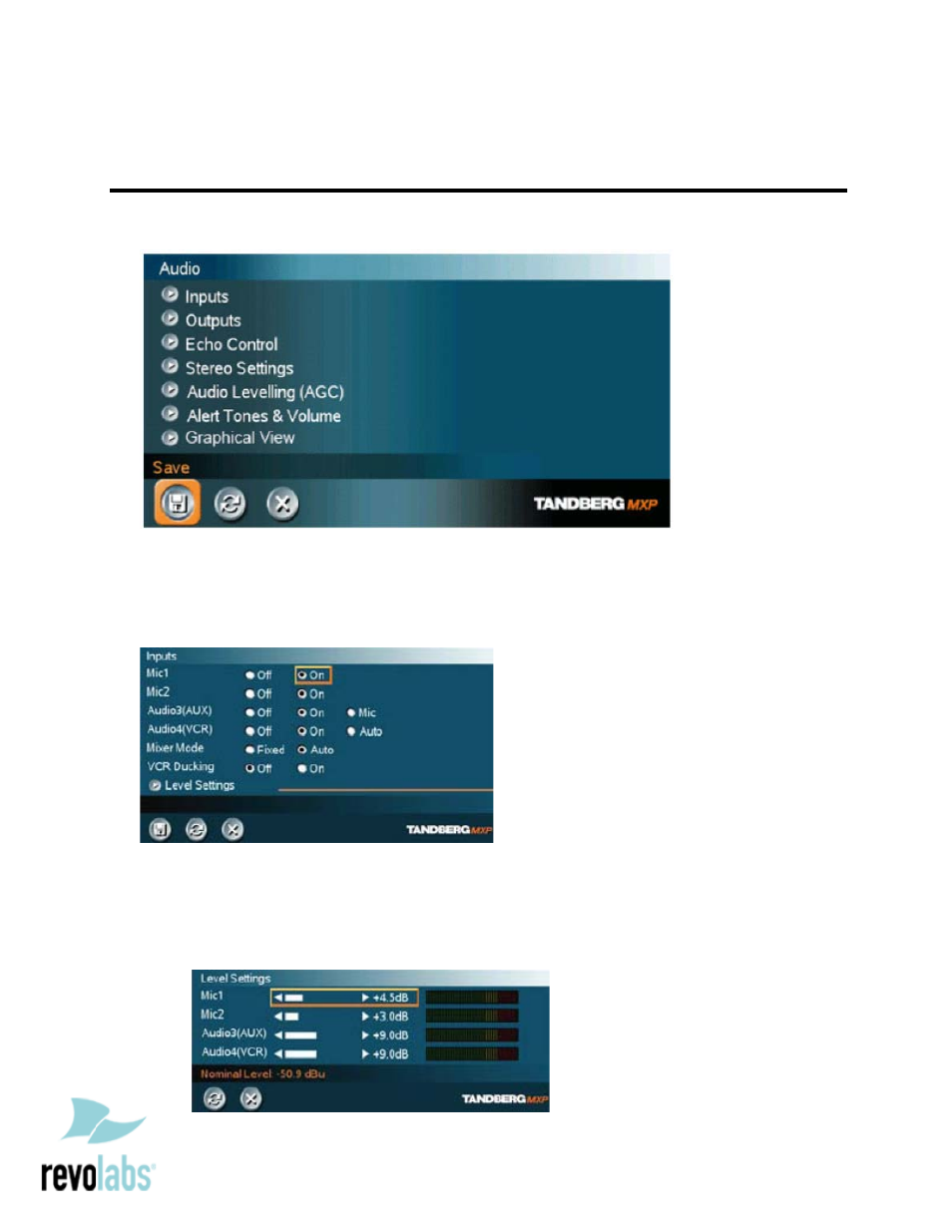 Revolabs Single Channel Wireless Microphone System - Tandberg 880 MXP User Manual | Page 3 / 4