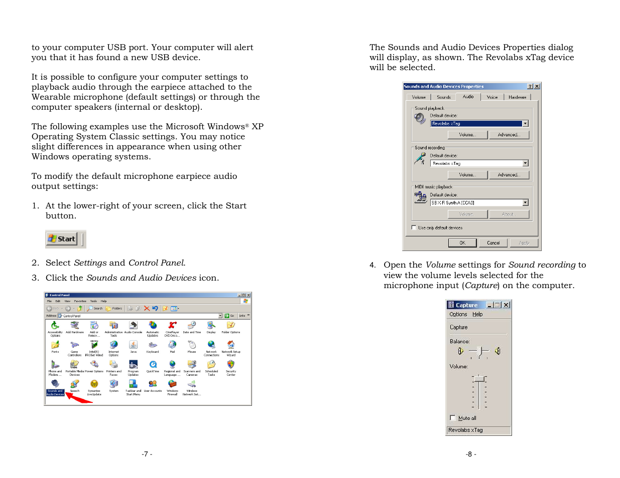 Revolabs XTAG USB User Manual | Page 6 / 12