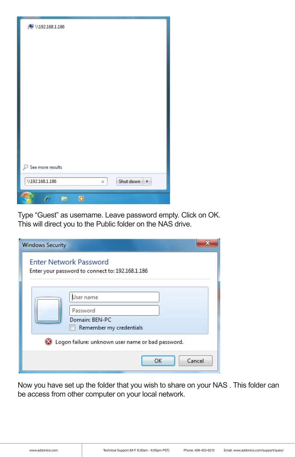Addonics Technologies NAS2XU2 User Manual | Page 6 / 8