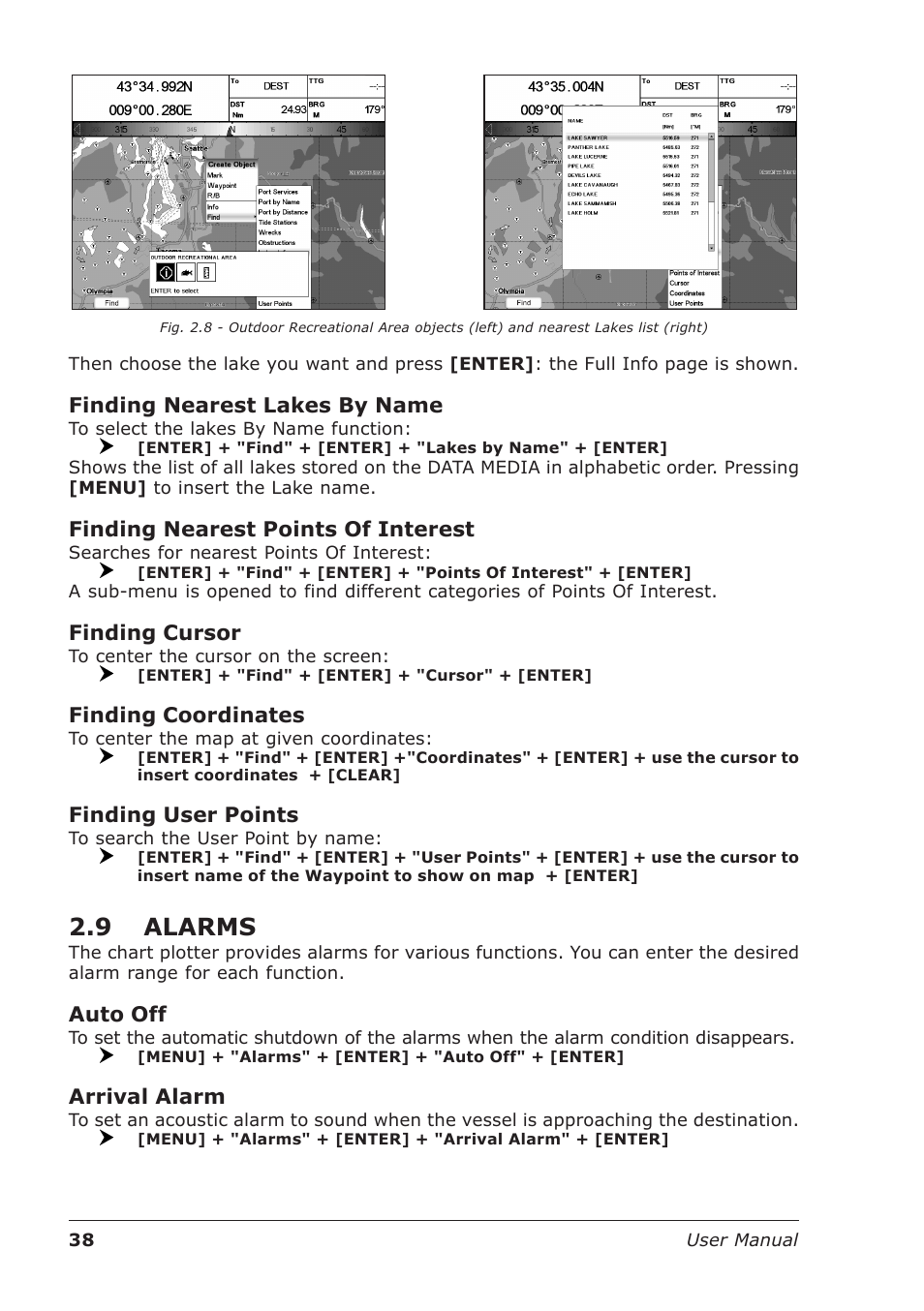 9 alarms | Seiwa Starfish 2nd Edition User Manual | Page 36 / 118