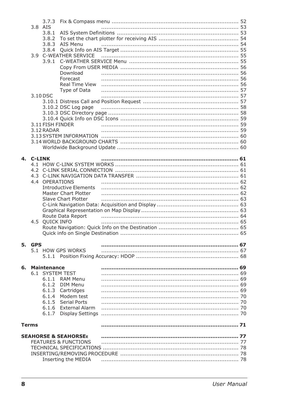 Seiwa Starfish 2nd Edition User Manual | Page 6 / 118