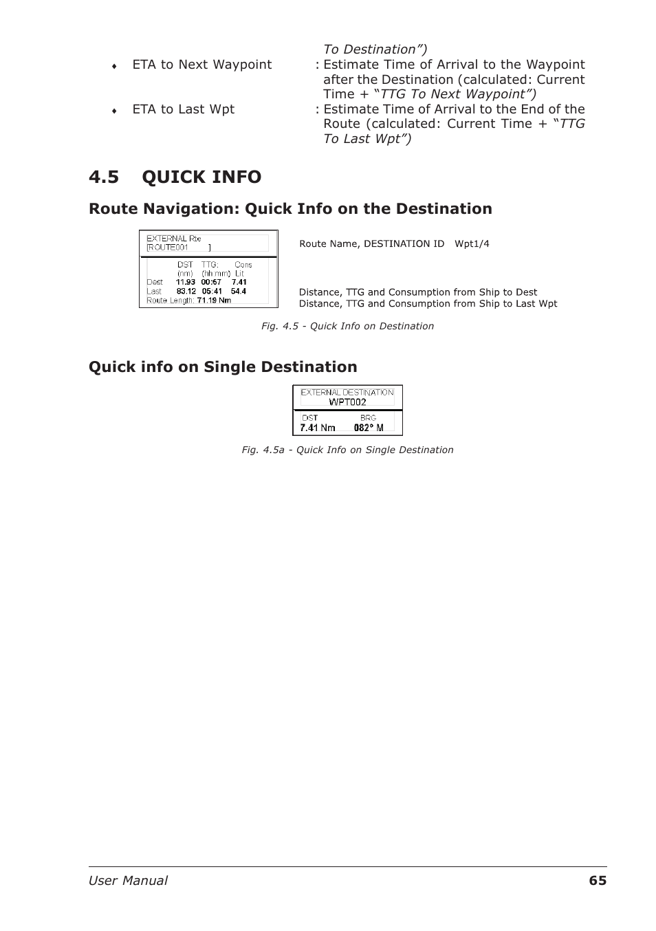 5 quick info | Seiwa Starfish 2nd Edition User Manual | Page 63 / 118