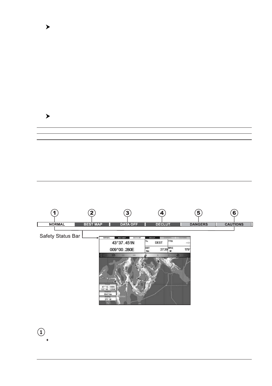 Mixing levels, Safety status bar (dsi = d | Seiwa SW701i SW701e User Manual | Page 53 / 153
