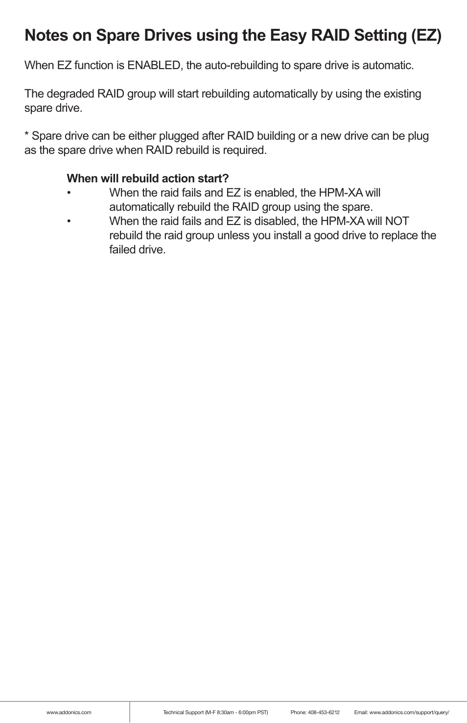 Cable connections | Addonics Technologies RAID RACK RR2035ASDES User Manual | Page 10 / 12