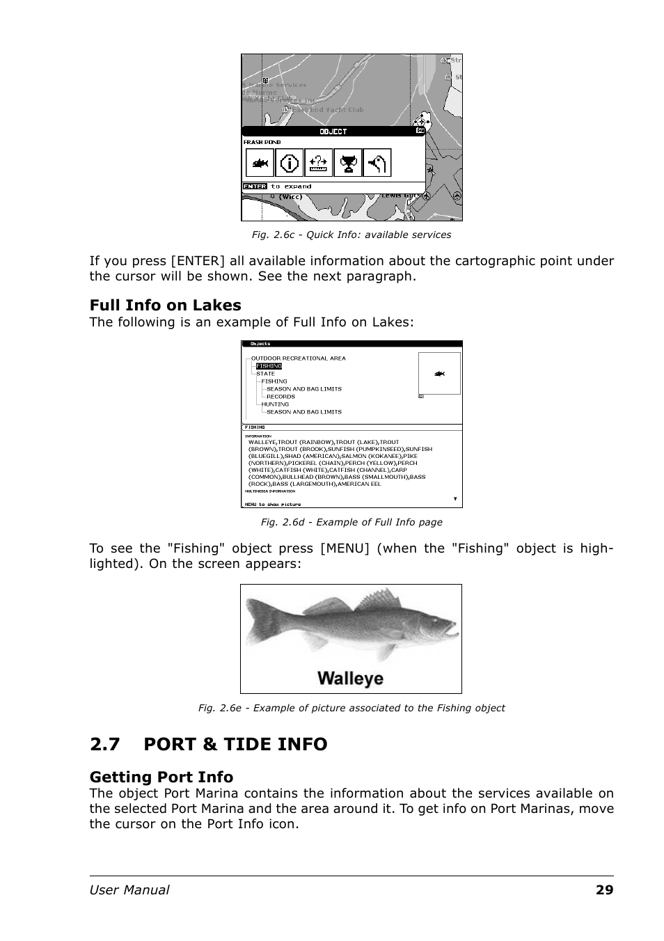 7 port & tide info | Seiwa Tigershark Plus User Manual | Page 27 / 109