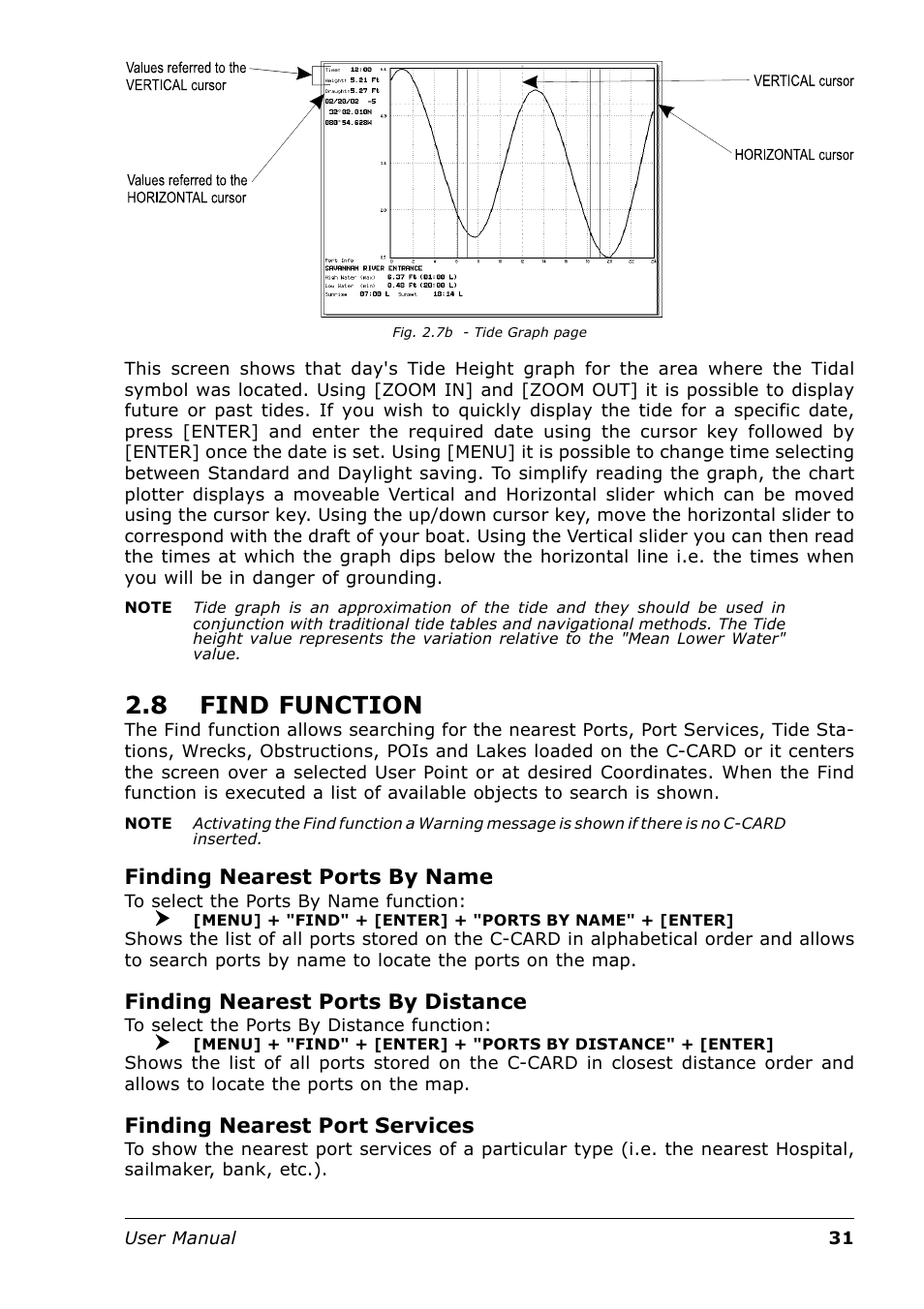 8 find function | Seiwa Tigershark Plus User Manual | Page 29 / 109