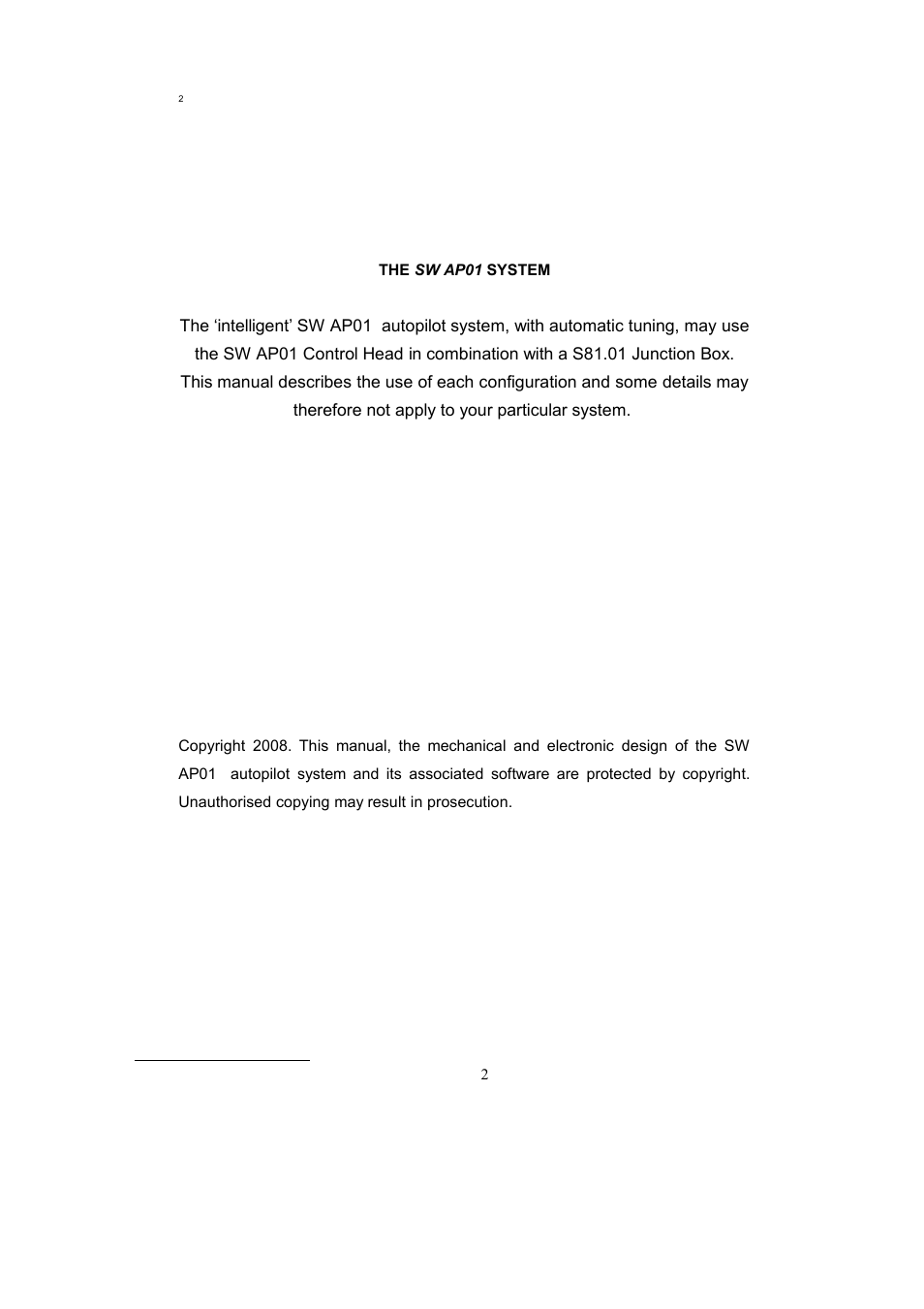 Seiwa SW AP01 User Manual | Page 3 / 52