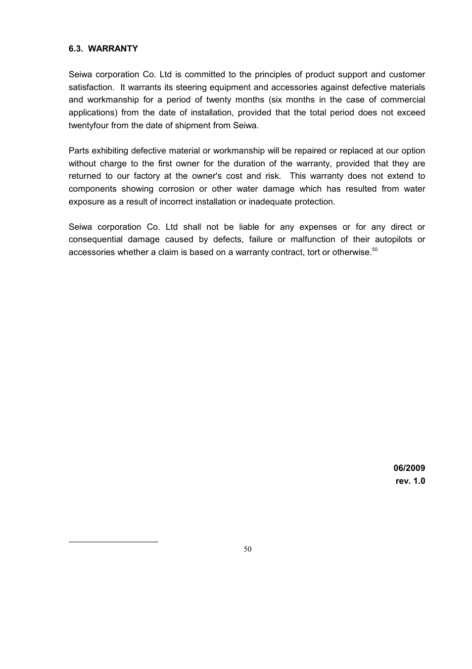 Seiwa SW AP01 User Manual | Page 52 / 52
