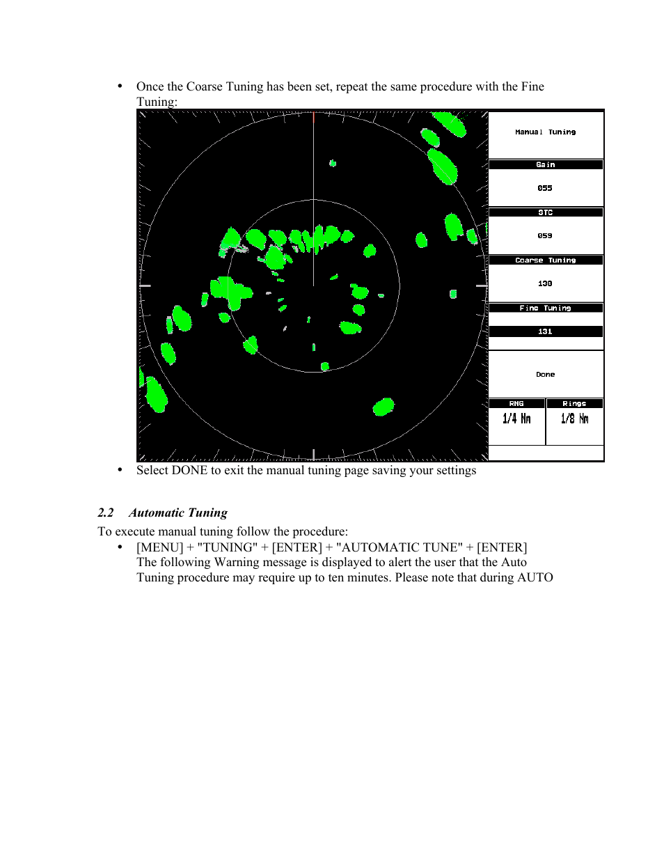 Seiwa Radar tuning User Manual | Page 12 / 14