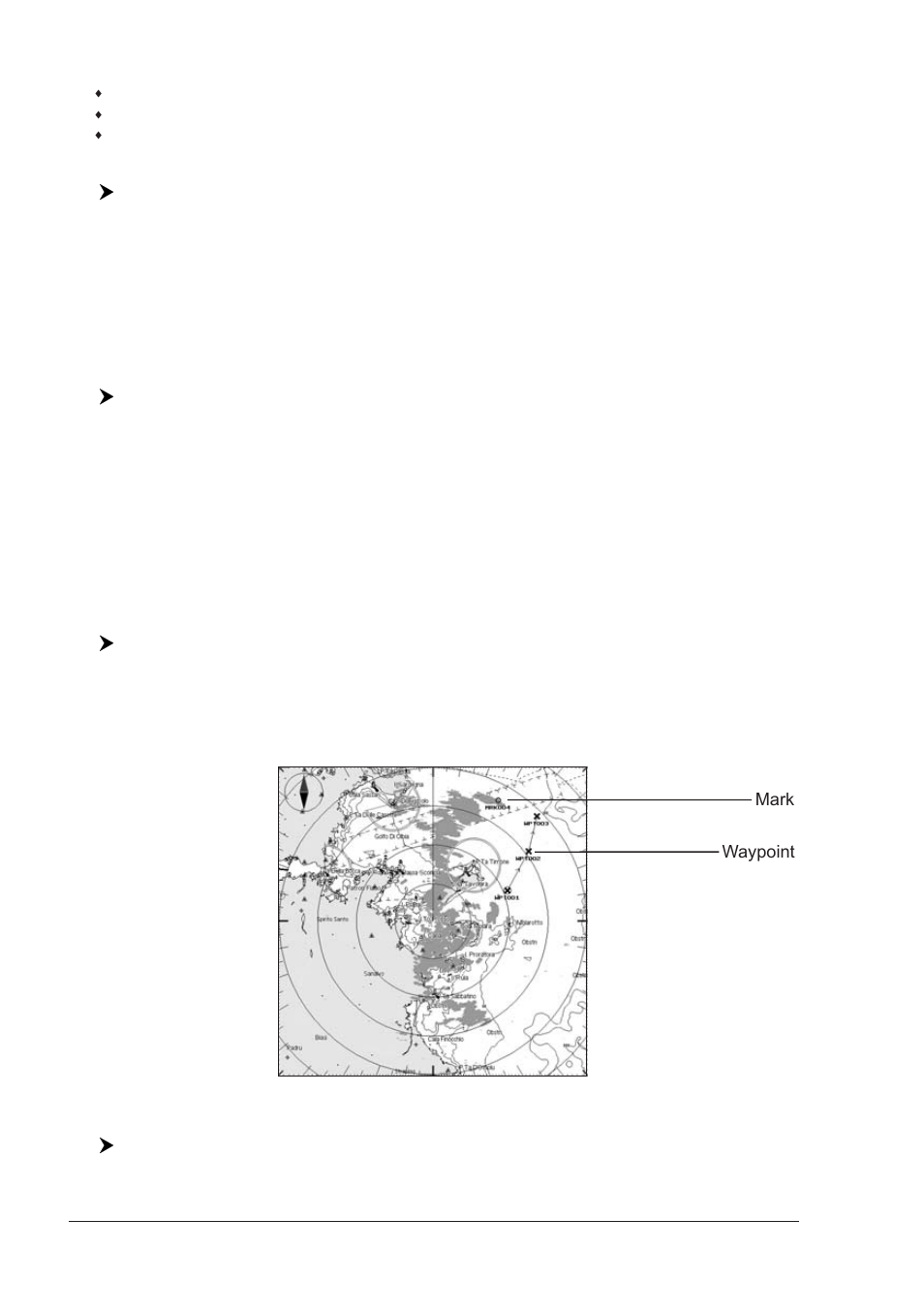 2 chart synchronization, 3 cursor echo, 4 waypoints | Seiwa SWRx series User Manual | Page 28 / 54