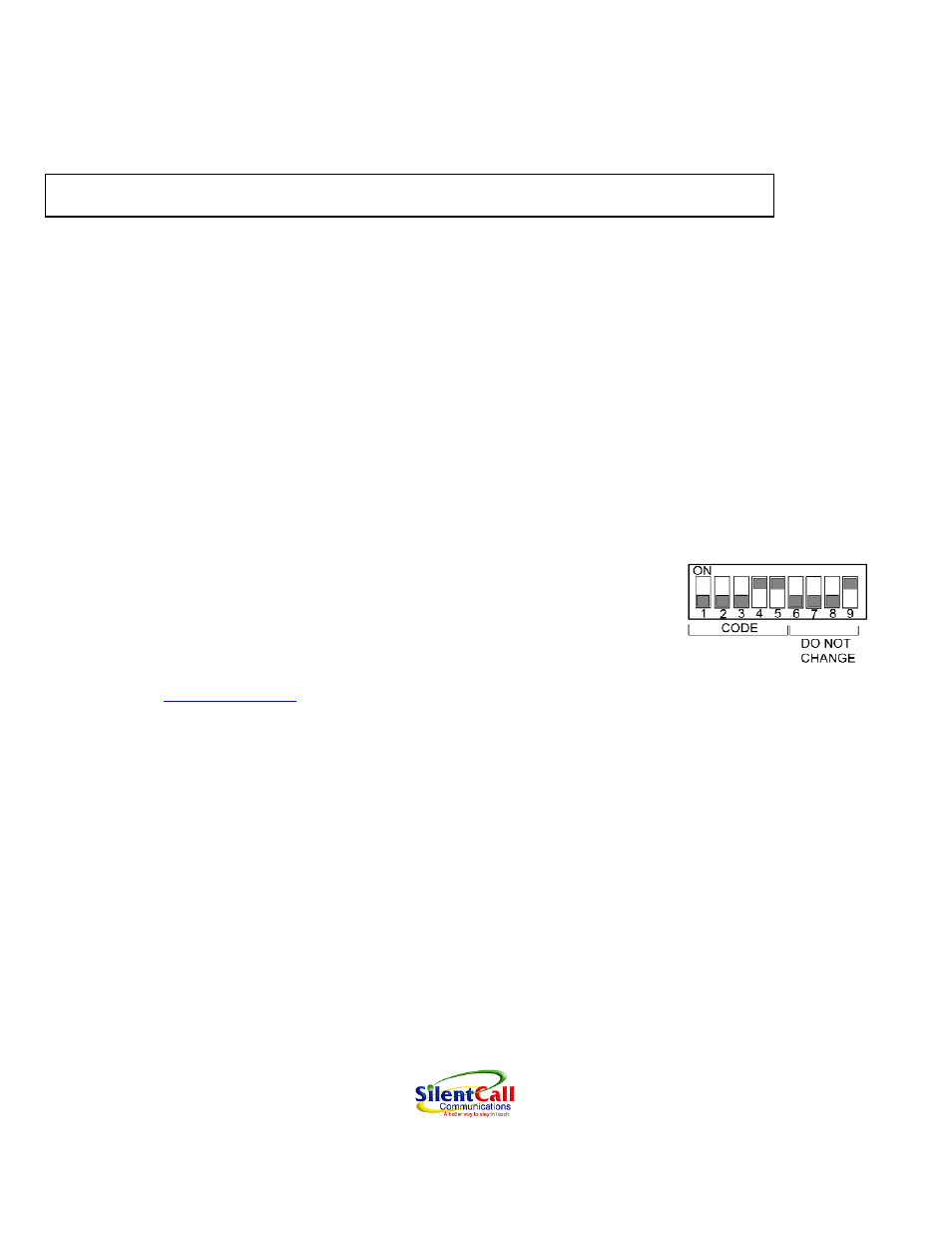 Silent Call CO 1004-3 User Manual | 1 page
