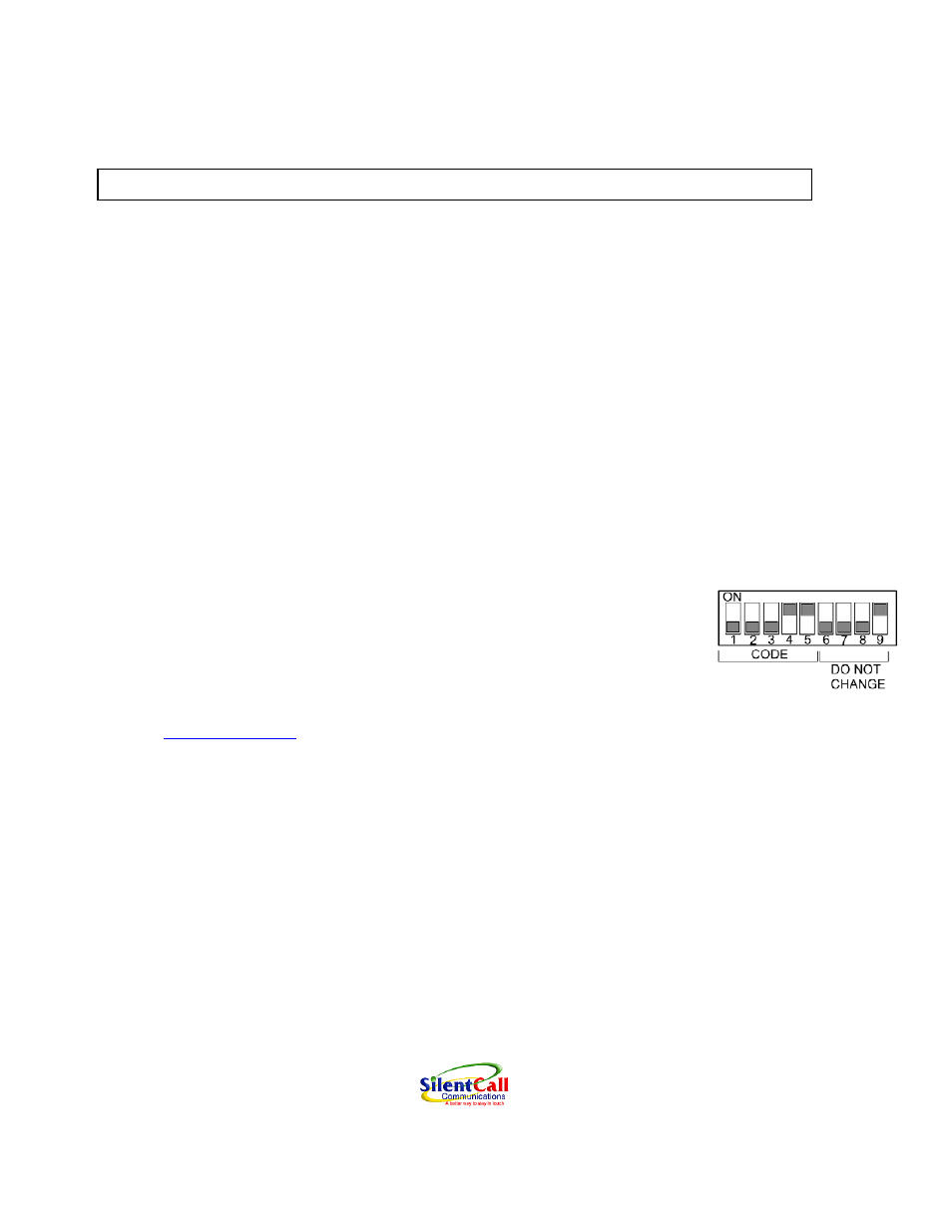 Silent Call CO 1004-4 User Manual | 1 page