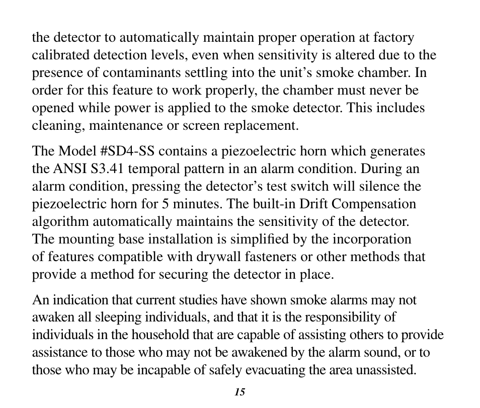 Silent Call SD4-SS User Manual | Page 15 / 28