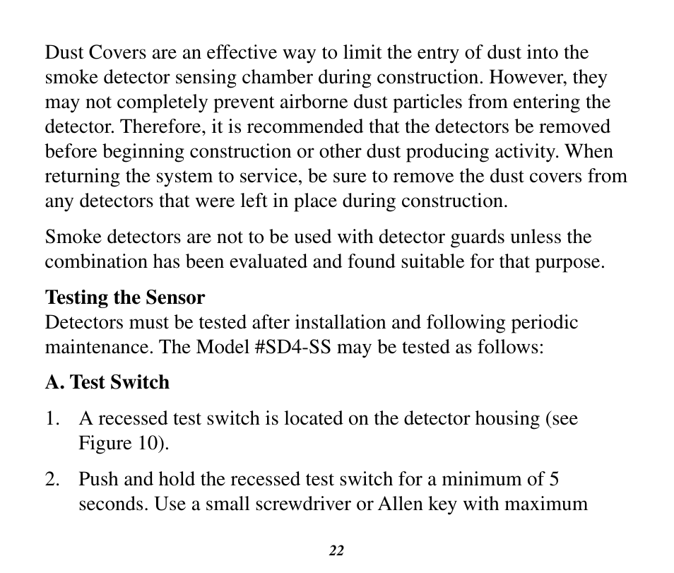 Silent Call SD4-SS User Manual | Page 22 / 28