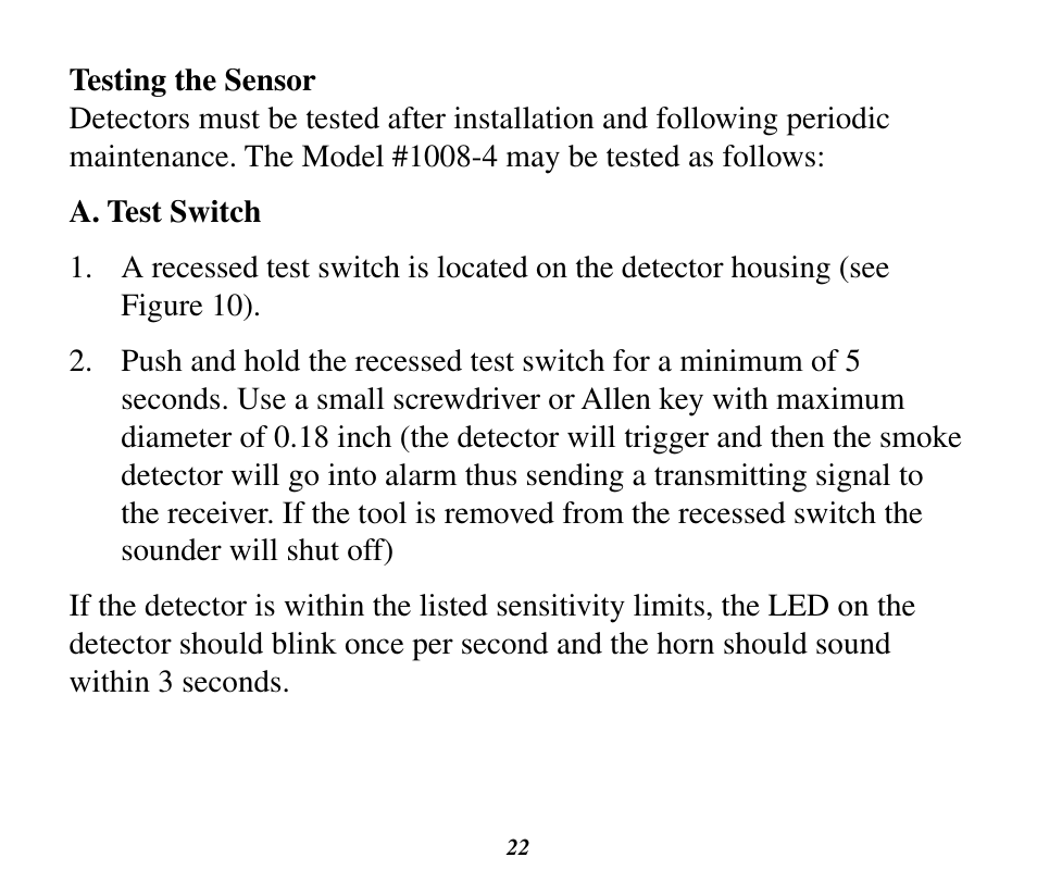 Silent Call 1008-4 User Manual | Page 22 / 28