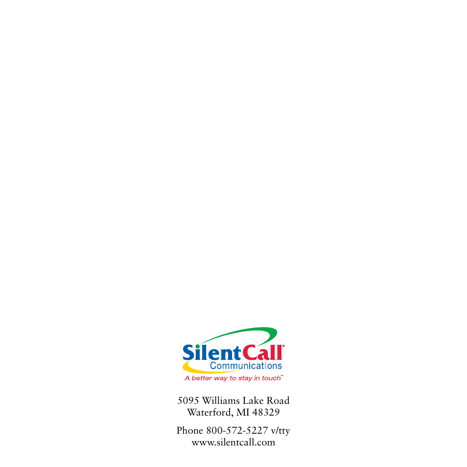 Silent Call SK09214-2 User Manual | Page 12 / 12