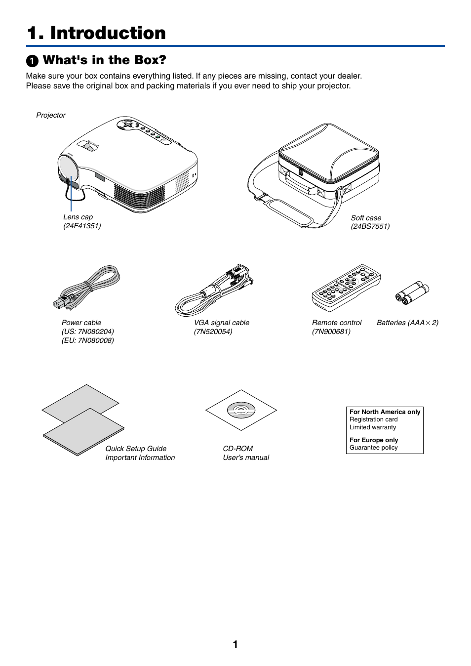 Introduction, 1) what's in the box, ᕡ what's in the box | Quick setup guide important information | Acoustic Energy LT35 User Manual | Page 9 / 72