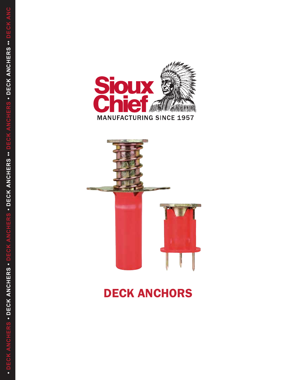 Sioux Chief 544 Series Deck Anchors User Manual | 6 pages