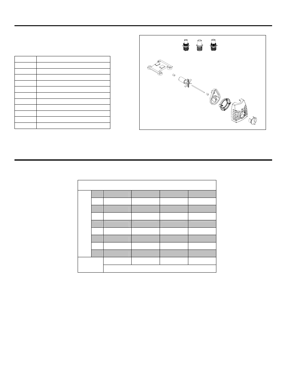 Flow rate (gph), Lif t (f e e t), Pumps | TotalPond MD11500 User Manual | Page 3 / 4