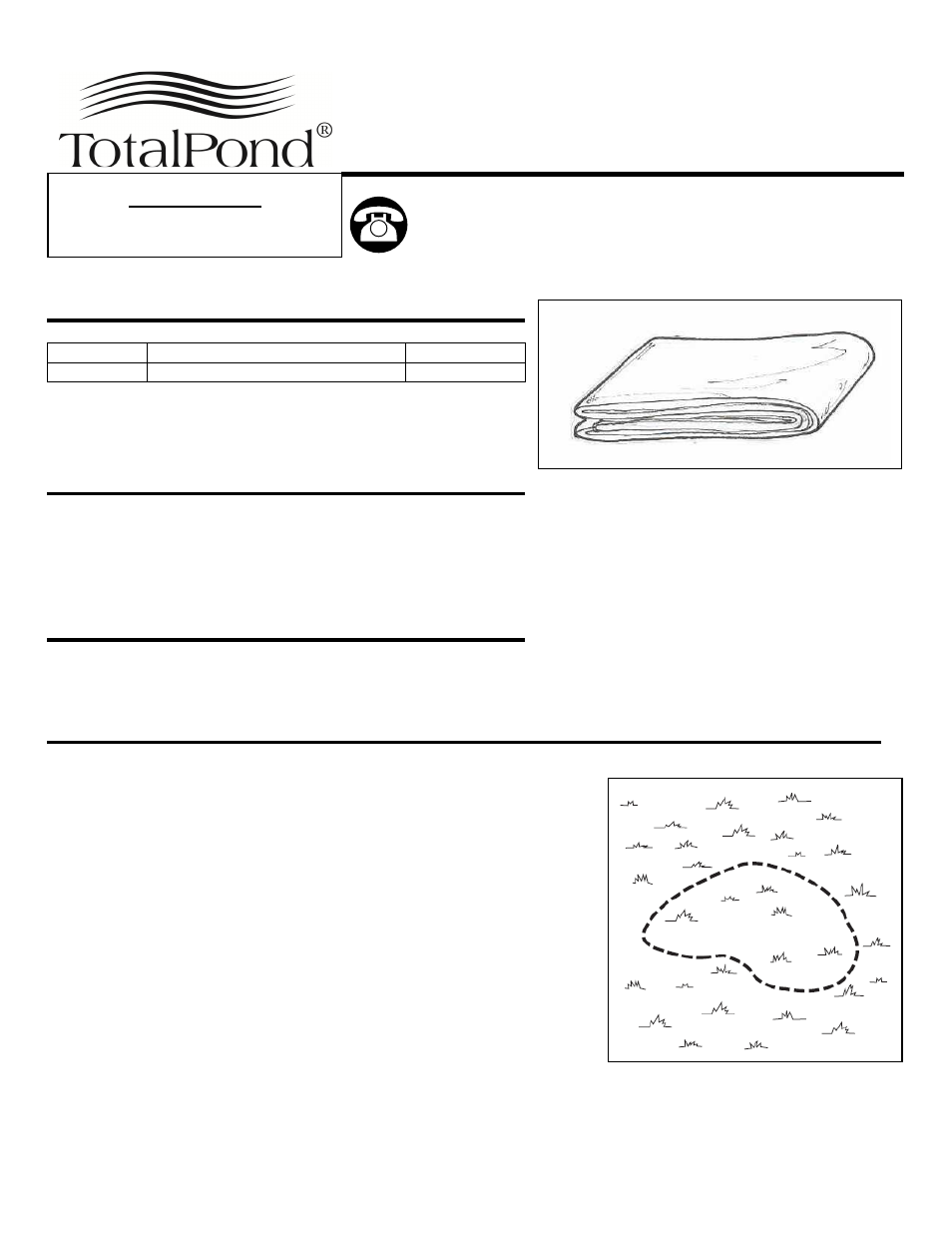 TotalPond PVC12015 User Manual | 3 pages