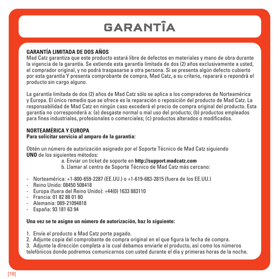 Garantîa | TRITTON Kunai Universal Stereo Gaming Headset User Manual | Page 83 / 170