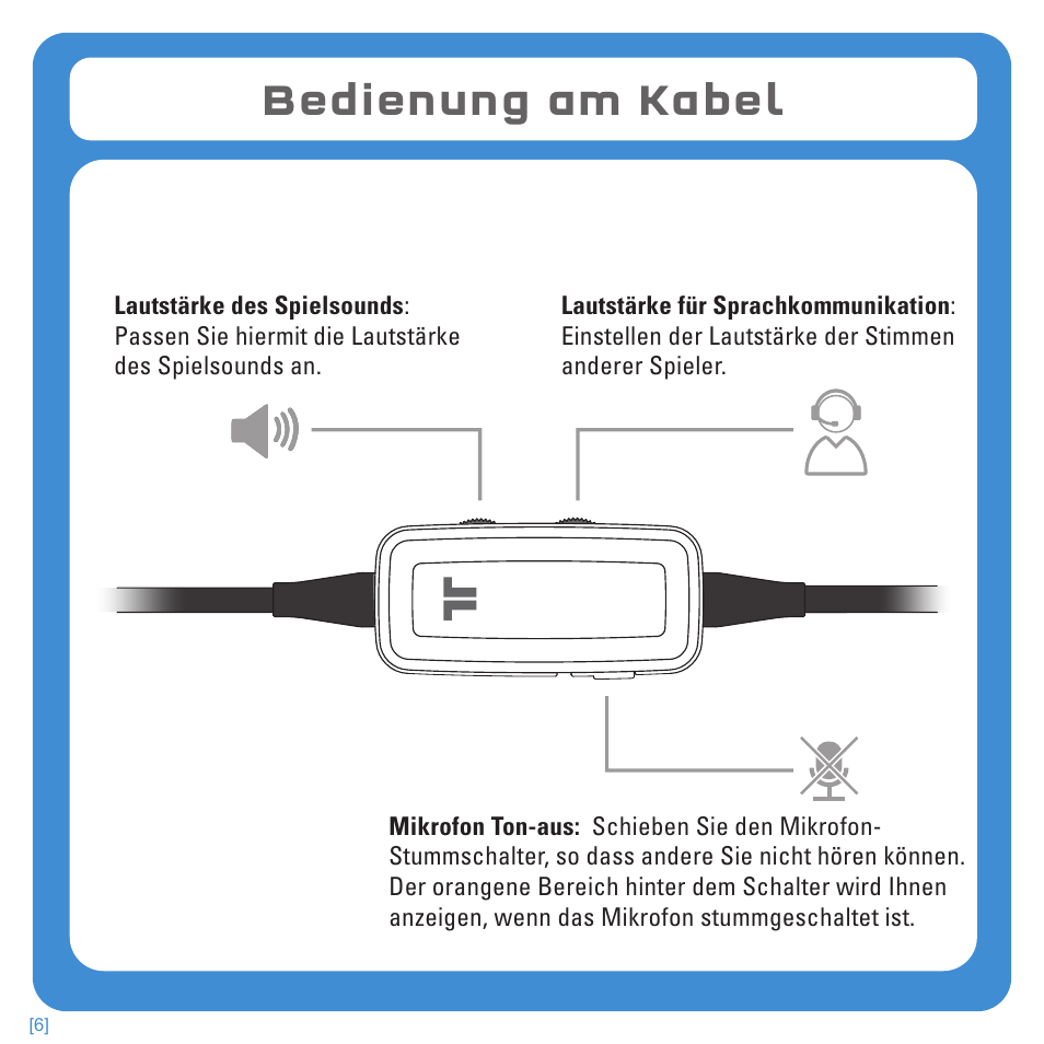 Bedienung am kabel | TRITTON Kunai Stereo Headset for PlayStation-3 and PlayStation-Vita User Manual | Page 38 / 108