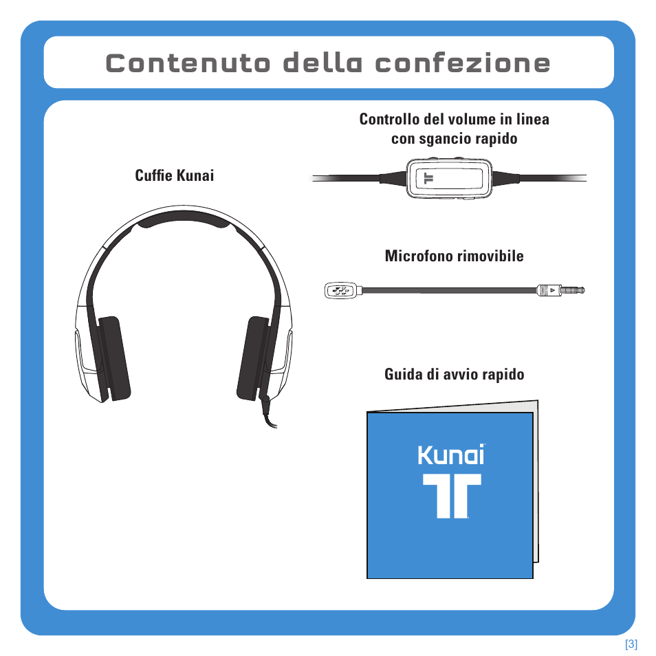 Contenuto della confezione | TRITTON Kunai Stereo Headset for PlayStation-3 and PlayStation-Vita User Manual | Page 66 / 108