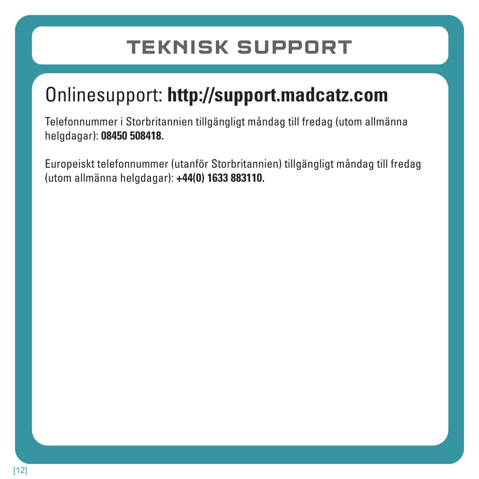 TRITTON Kunai Stereo Headset for Wii U and Nintendo 3DS User Manual | Page 113 / 115