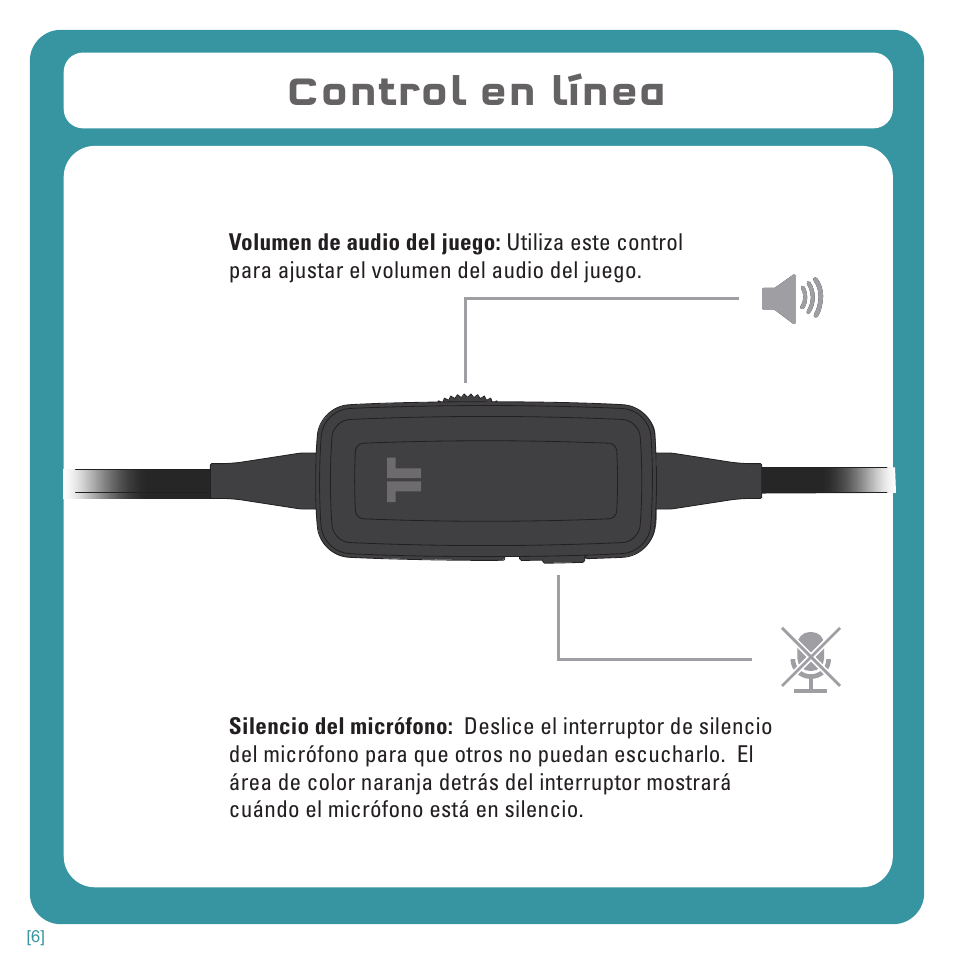 Control en línea | TRITTON Kunai Stereo Headset for Wii U and Nintendo 3DS User Manual | Page 50 / 115